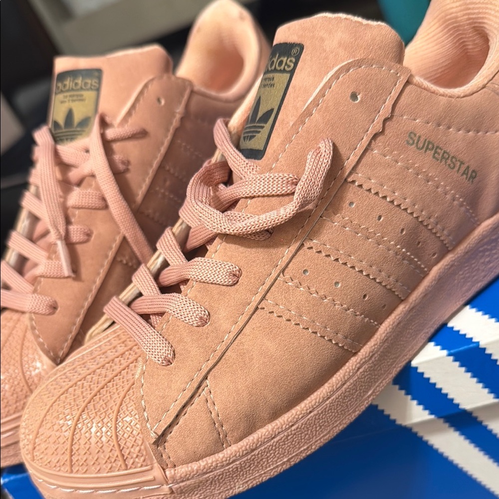 Adidas Superstar Blush Pink Shoes